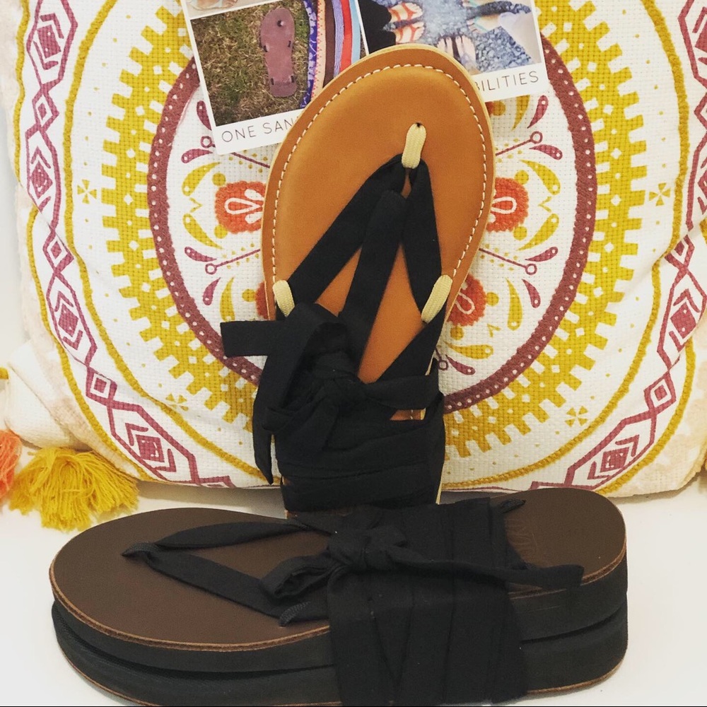 Sseko Ribbon Sandals NEW